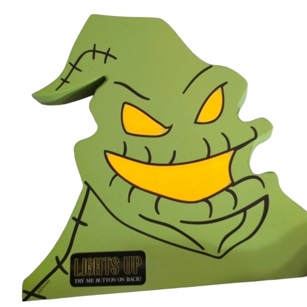 NBc Nightmare before Christmas disney nbc oogie boogie light  table Decor Nwt